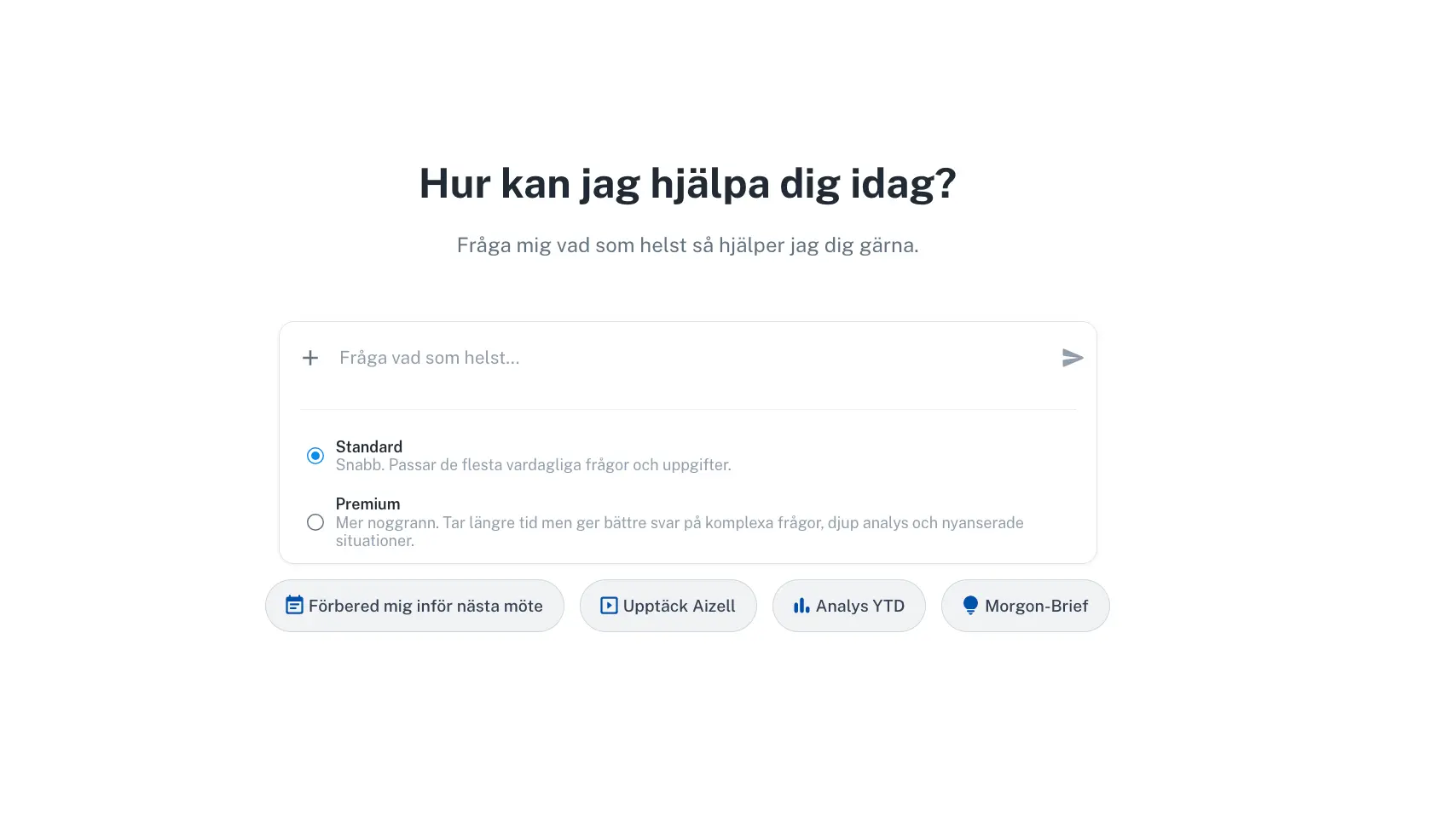 Pipelineöversikt med kurvor för affärsmöjligheter, offert och order.